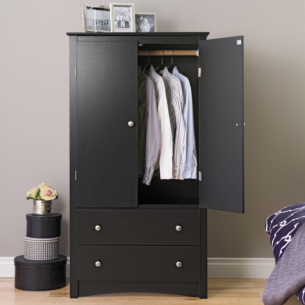 black prepac armoires wardrobes bdc 3359 k 64 1000